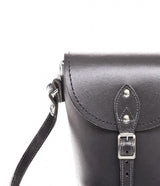 Leather Barrel Bag Plus - Graphite Grey -In Stock & Ready to Ship