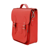 Leather City Backpack - Pillar Box Red - Plus Size - In Stock & Ready to Ship