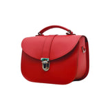 Olympia Handmade Leather Bag - Pillar Box Red