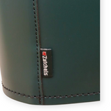 Leather Mini Twist Lock Shopper Bag - Pine