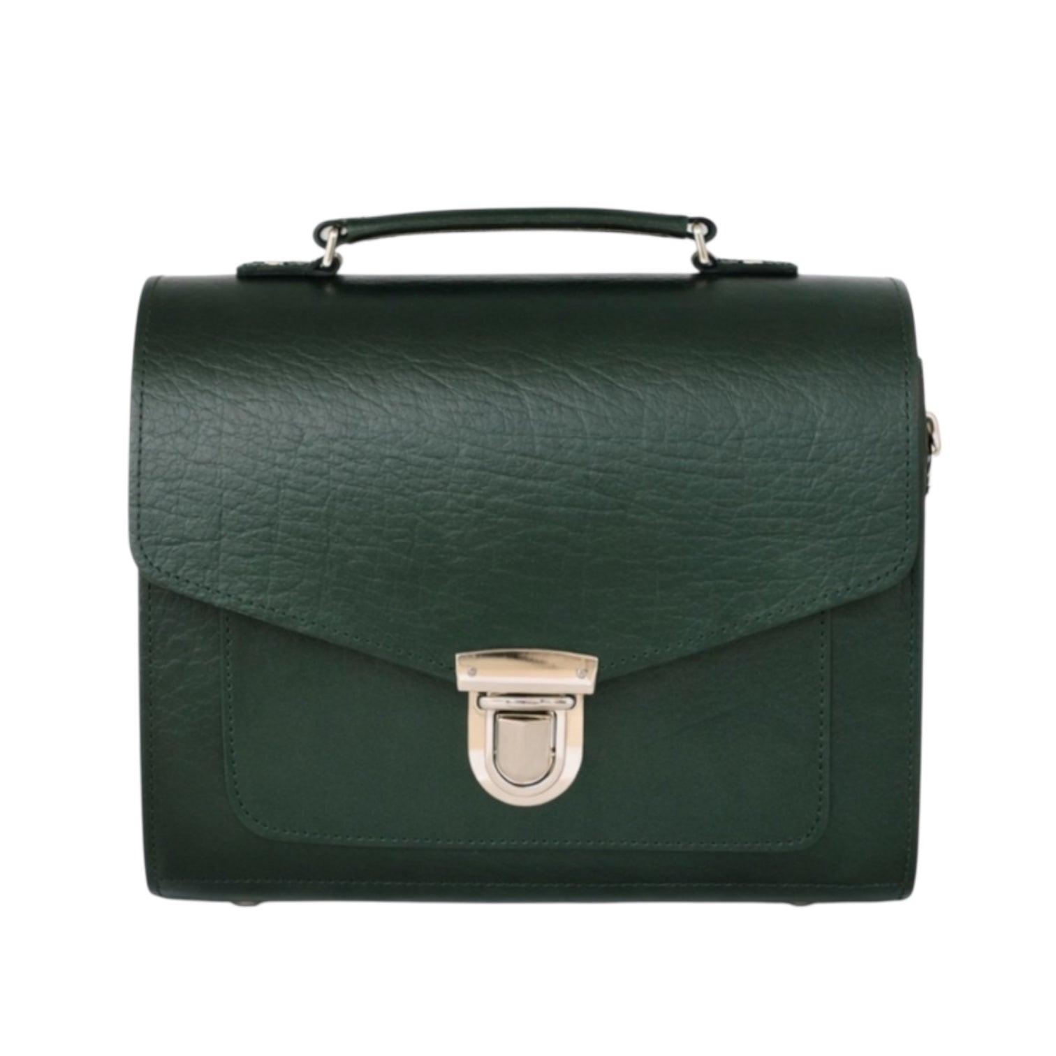 Executive Handmade Leather Sugarcube Grande - British Racing Green