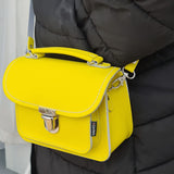 Luna Handmade Leather Bag - Daffodil Yellow