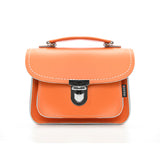 Luna Handmade Leather Bag - Orange