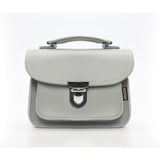 Zatchels Luna Handmade Leather Handbag - Ghost Grey