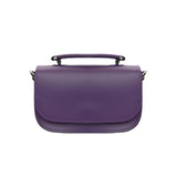 Aura Handmade Leather Bag - Purple