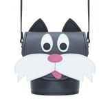 Chester Cat Leather Bag - Novelty Bag - Zatchels