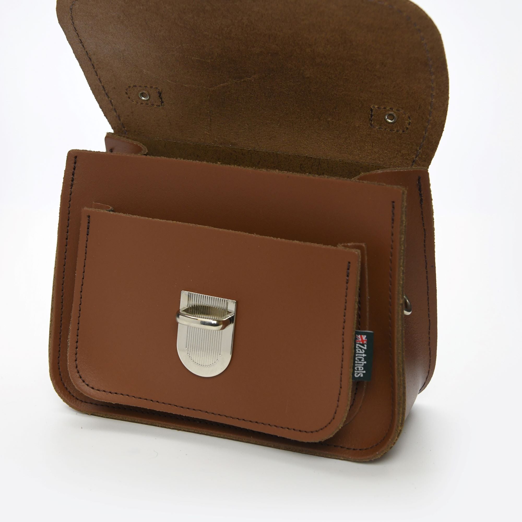 Luna Leather Bag - Chestnut - In Stock & Ready to Ship