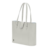 Ghost Leather Twist Lock Shopper - Shopper - Zatchels