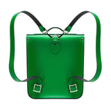 Green Leather City Backpack - Backpack - Zatchels