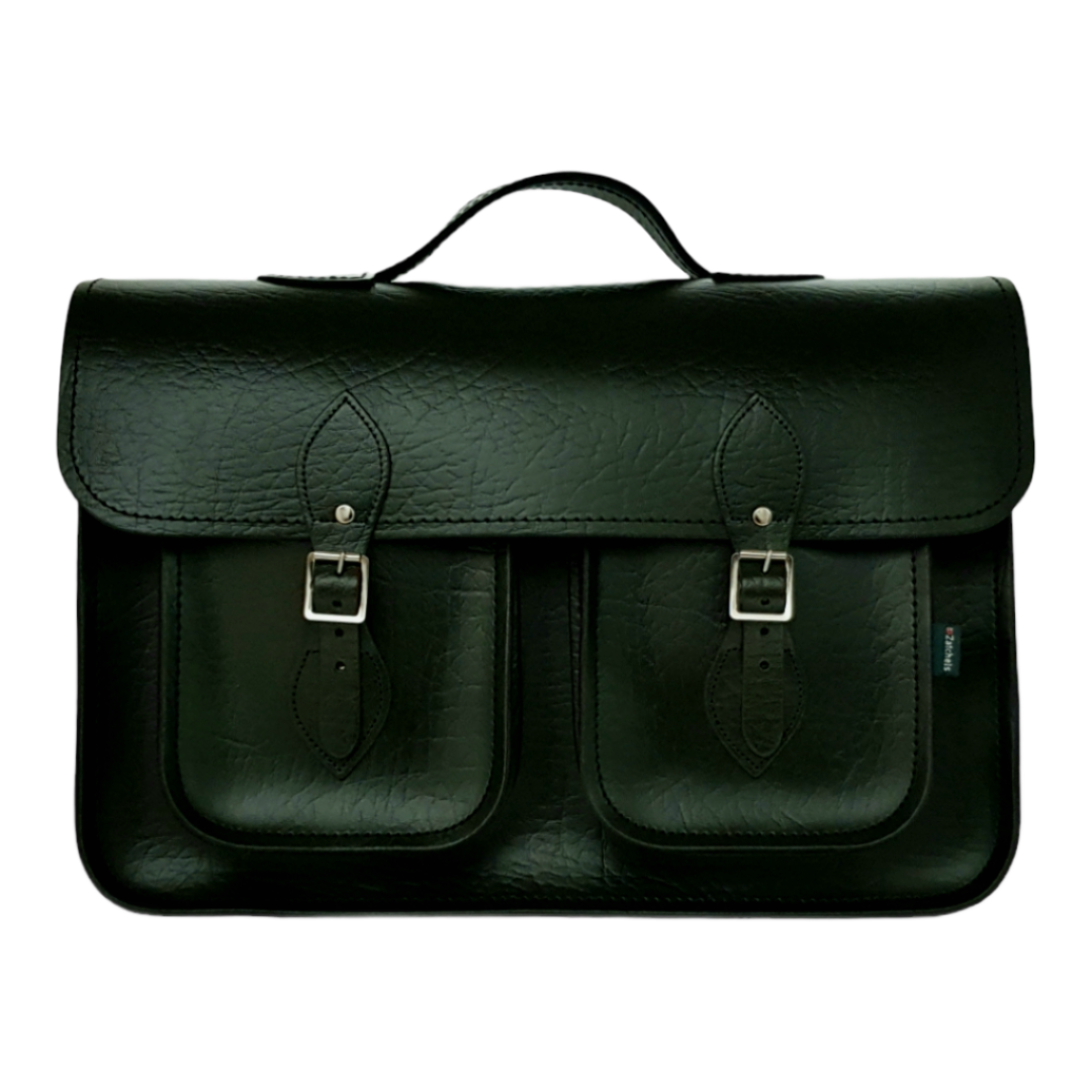 British Racing Green Leather Cigar Pouch - VSB London™