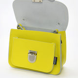 Luna Handmade Leather Bag - Daffodil Yellow