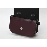 Aura Handmade Leather Bag - Marsala Red