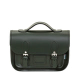 Ivy Green Leather Midi Satchel - Midi Satchel - Zatchels