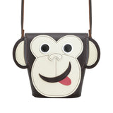 Mikey Monkey Leather Bag - Novelty Bag - Zatchels