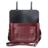 Oxblood Leather Satchel - Satchel - Zatchels