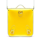 Pastel Daffodil Yellow Leather City Backpack - Backpack - Zatchels