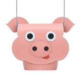 Polly Pig Leather Bag - Novelty Bag - Zatchels