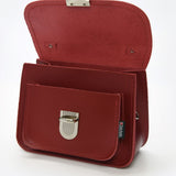 Luna Handmade Leather Bag - Red
