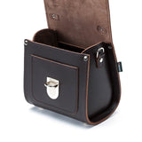 Dark Brown Leather Sugarcube - Sugarcube - Zatchels