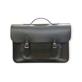 Leather Satchel Ivy Green 16'' - In Stock & Ready to Ship