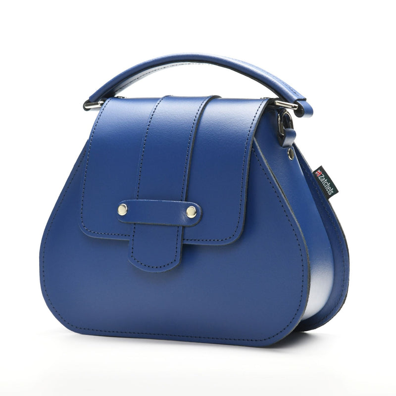 Celeste Handmade Leather Bag - Royal Blue