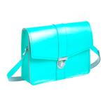 Leather Shoulder Bag - Limpet - Shell Blue