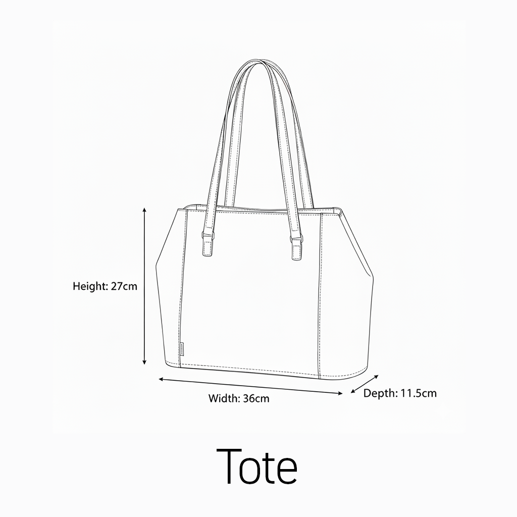 Handmade Leather Tote Bag - British Edit
