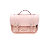 Leather Midi Satchel - Cherry Blossom