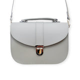Olympia Handmade Leather Bag - Ghost Grey