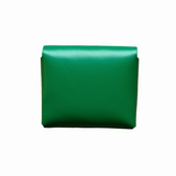 Handmade Leather Simple Coin Purse - Green