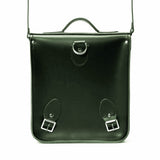 Handmade Leather City Backpack - Ivy Green