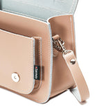 Handmade Leather Micro Satchel Plus -Iced Coffee - In Stock & Ready to Ship