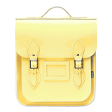 Handmade Leather City Backpack - Primrose - Yellow