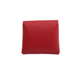 Handmade Leather Simple Coin Purse - Red