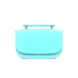 Aura Handmade Leather Bag - Limpet - Shell Blue