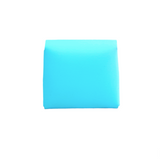 Handmade Leather Simple Coin Purse - Shell Blue