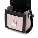 Leather Sugarcube Handbag - Rose Truffle - Plus Size - In Stock & Ready to Ship