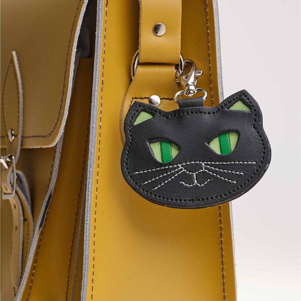 Lucky Black Cat Bag Charm