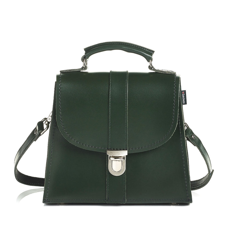 Ivy Green Leather Cross Body Bag - Cross Body Bag - Zatchels