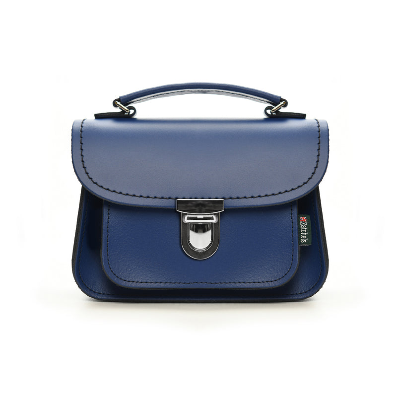 Luna Handmade Leather Bag - Royal Blue