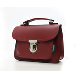 Luna Handmade Leather Bag - Oxblood Red