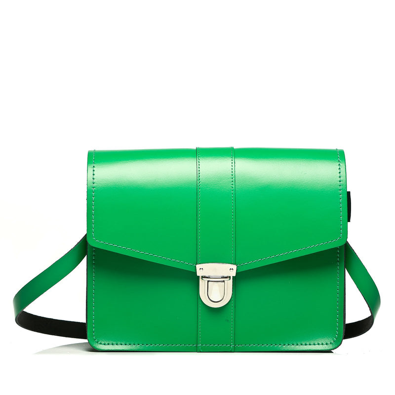 Green Leather Shoulder Bag - Shoulder Bag - Zatchels