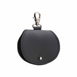 Mini saddle bag coin purse charm - Black