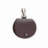 Mini saddle bag coin purse charm - Dark Brown