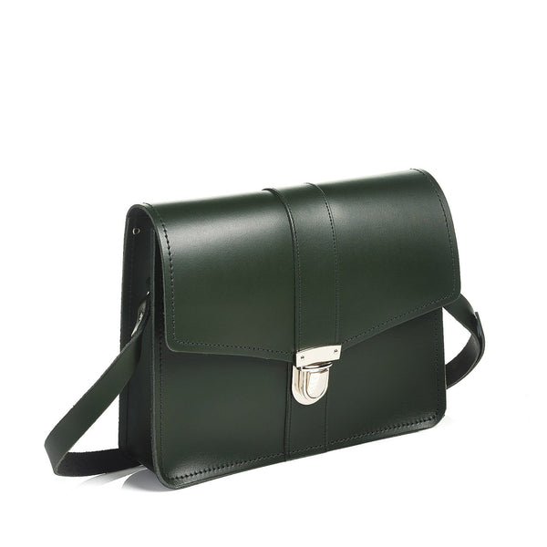 Ivy Green Leather Shoulder Bag - Shoulder Bag - Zatchels