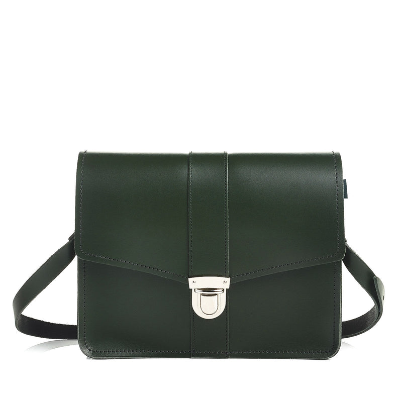 Ivy Green Leather Shoulder Bag - Shoulder Bag - Zatchels