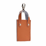 Mini tote bag charm - Burnt Orange