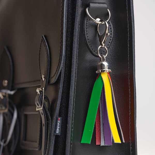 Tassel bag outlet charm