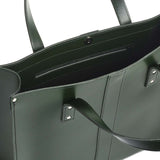 Ivy Green Leather Shopper - Shopper - Zatchels