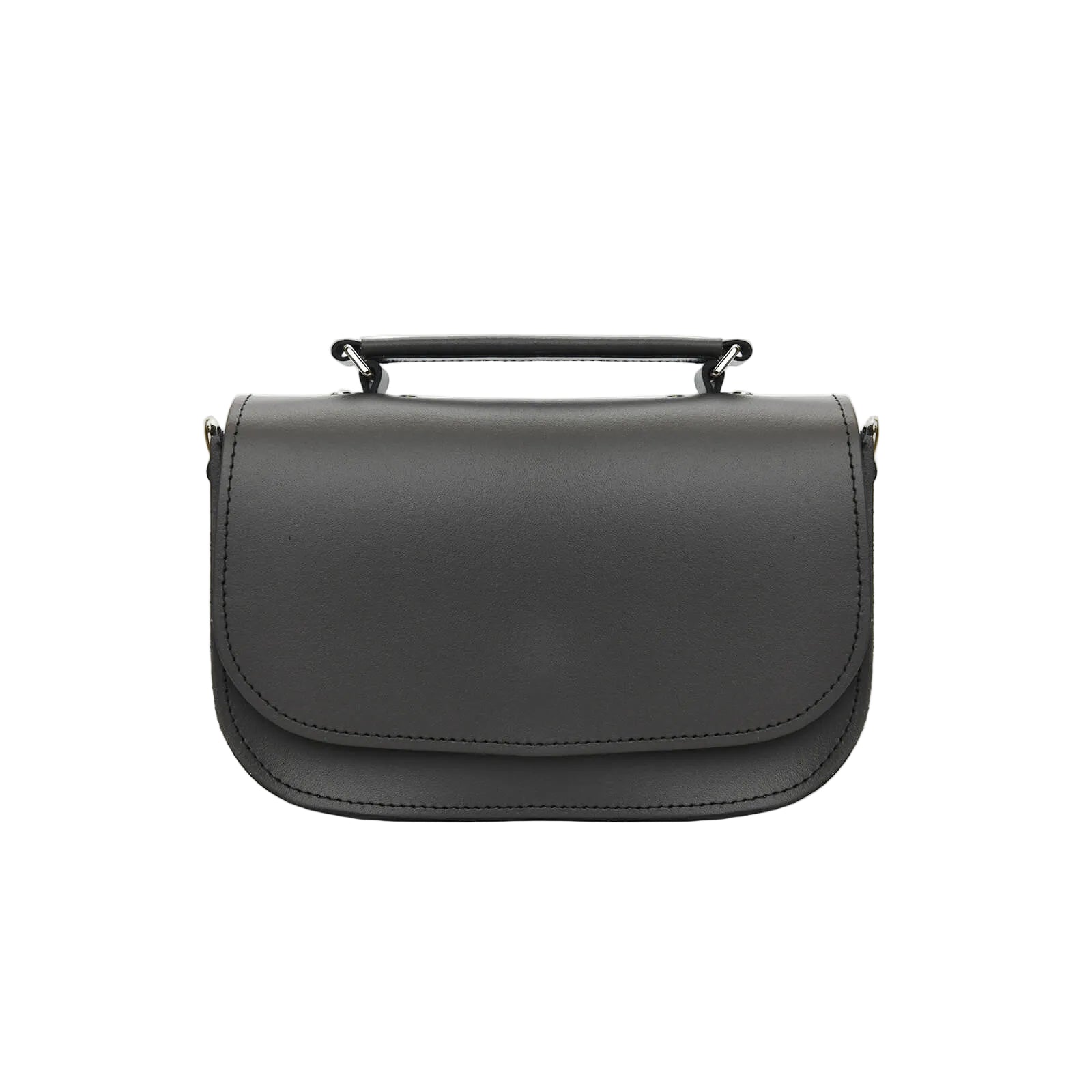 Aura Handmade Leather Bag - Graphite